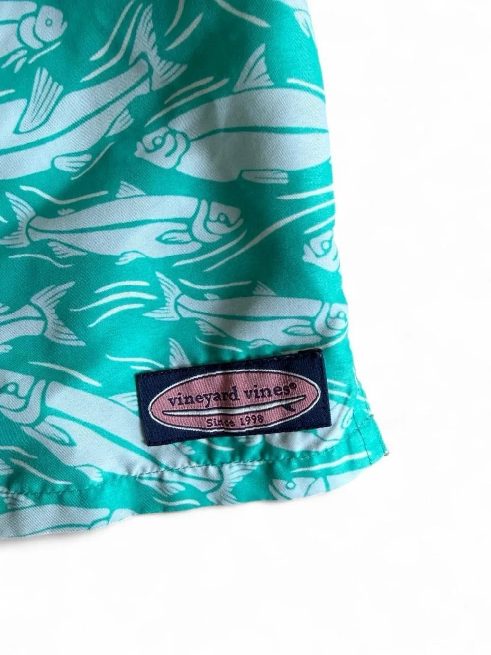 Vineyard Vines light turquoise